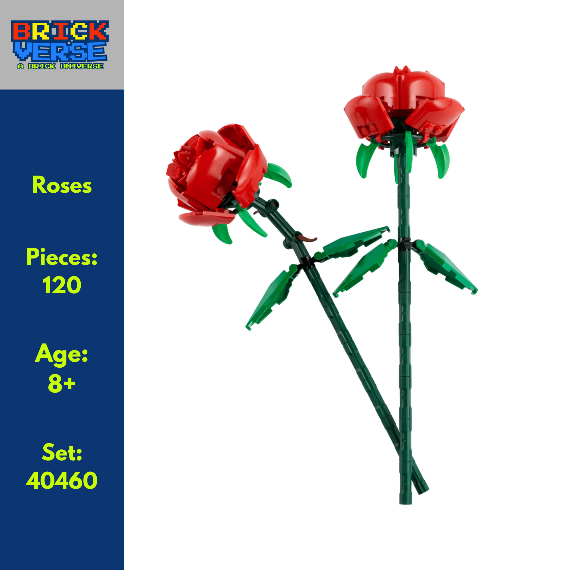 PREORDER - Roses (40460) - Botanicals - 120 Pieces