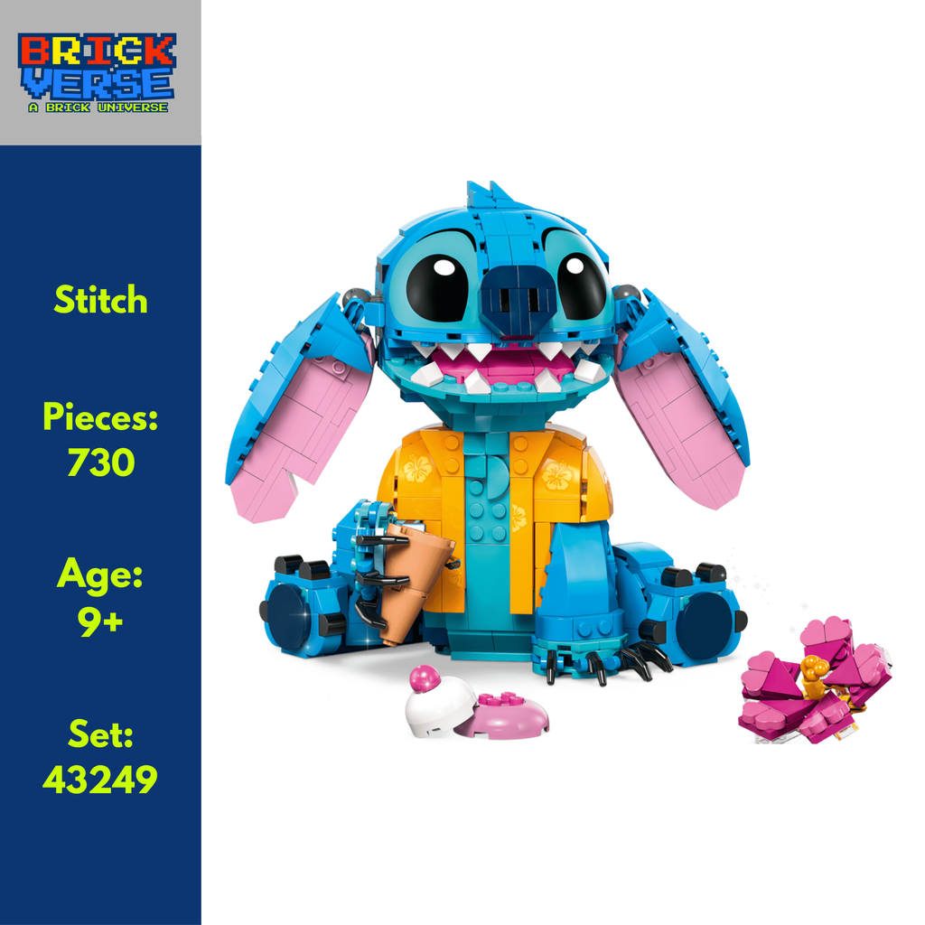 PREORDER - Stitch (43249) - Disney™ - 730 Pieces