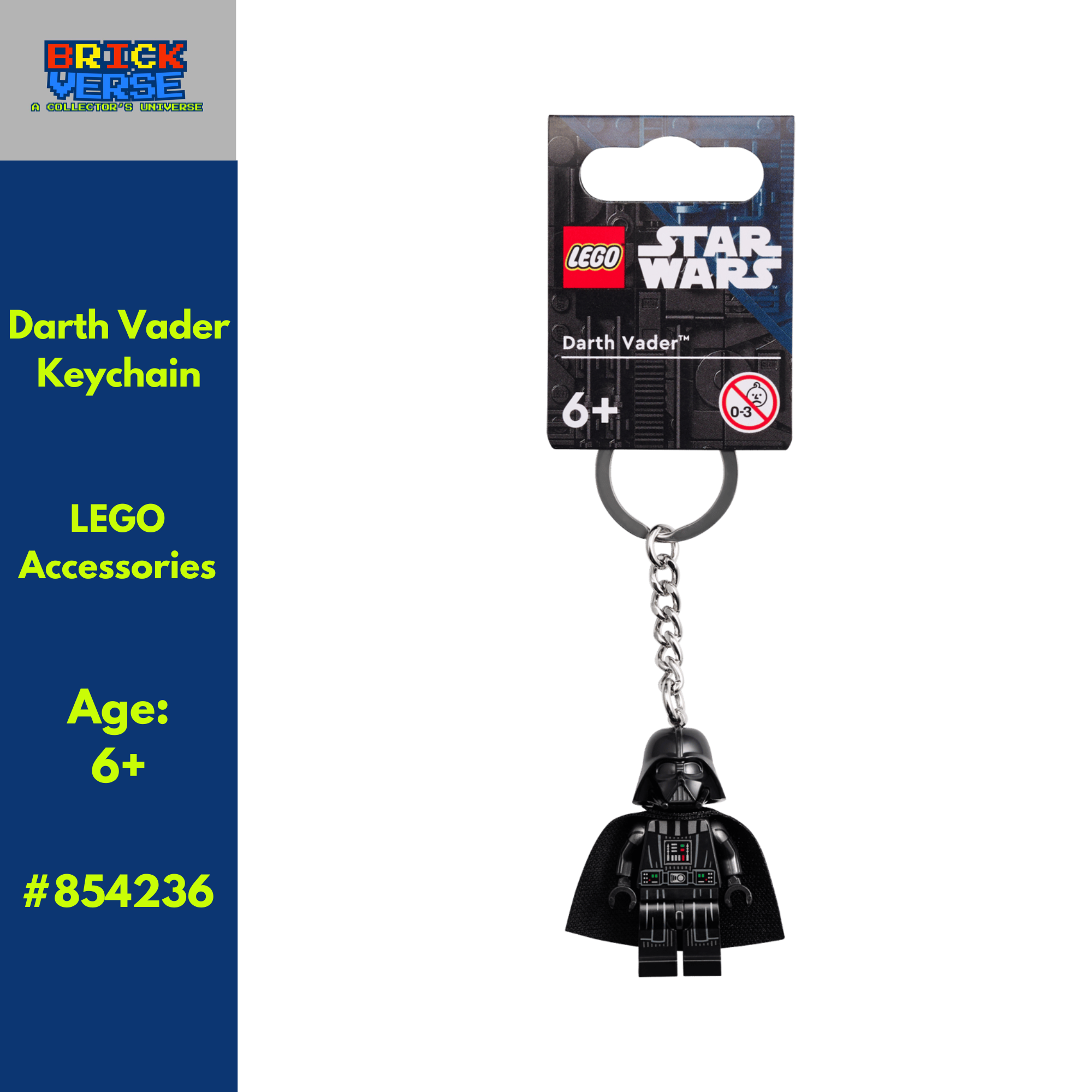 Darth Vader™ Key Chain (854236) - Star Wars™ - LEGO Accessories