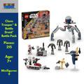 Clone Trooper™ & Battle Droid™ Battle Pack (75372) - Star Wars™ - 215 Pieces