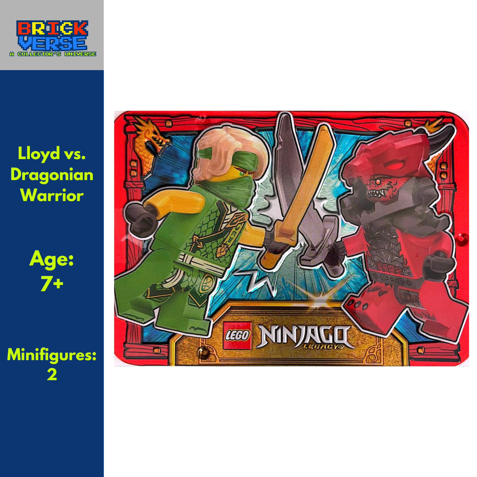 Lloyd vs. Dragonian Warrior (112601) - NINJAGO® - Minifigures