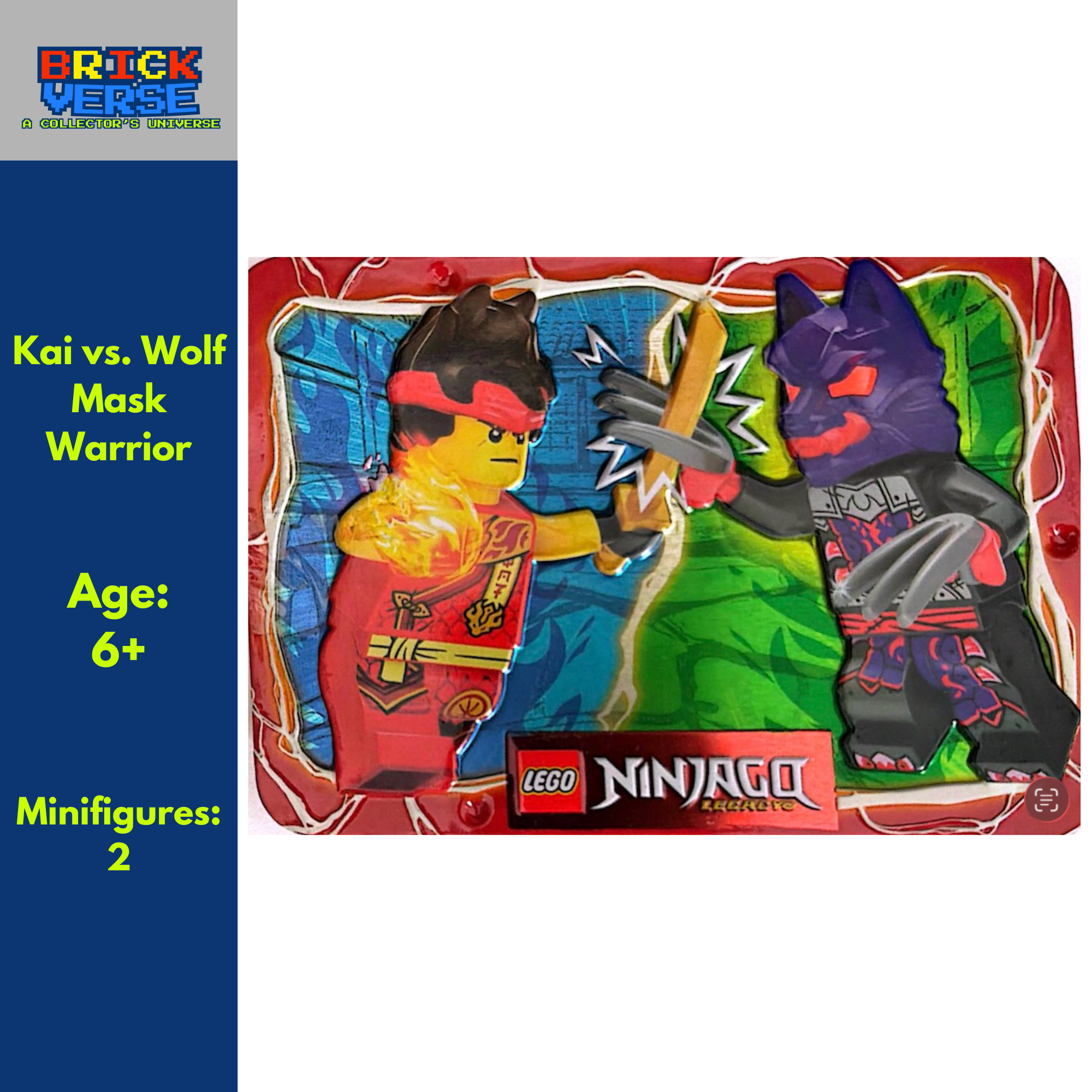Kai vs. Wolf Mask Warrior (112502) - NINJAGO® Minifigures