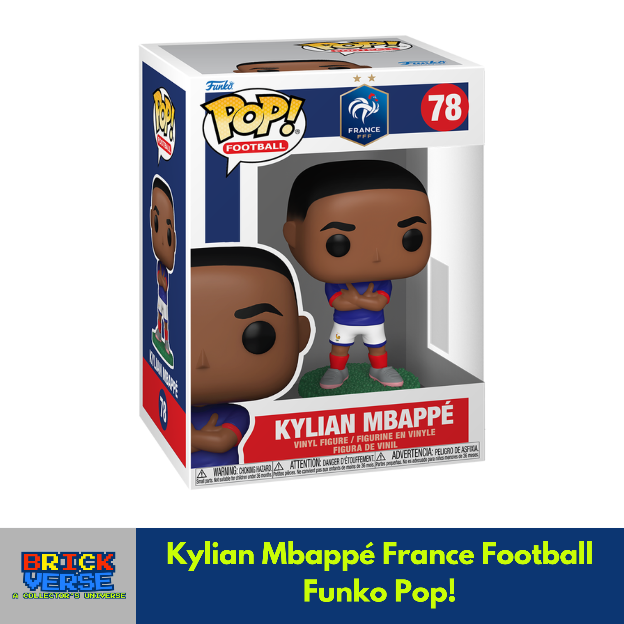 Kylian Mbappé France Football Funko Pop! - Sports Funko