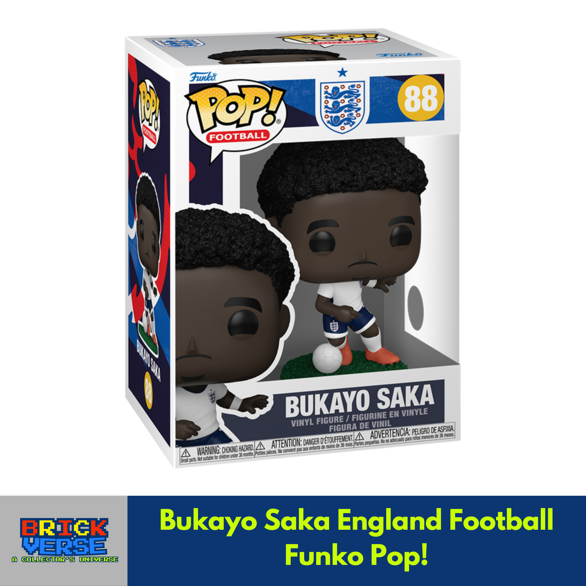 Bukayo Saka England Football Funko Pop! - Sports Funko