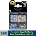Captain America & Hulk - The Infinity Saga - 2 Mini Funko Pops