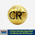 Cristiano Ronaldo Signed Ball Certified by the CR7 Museum