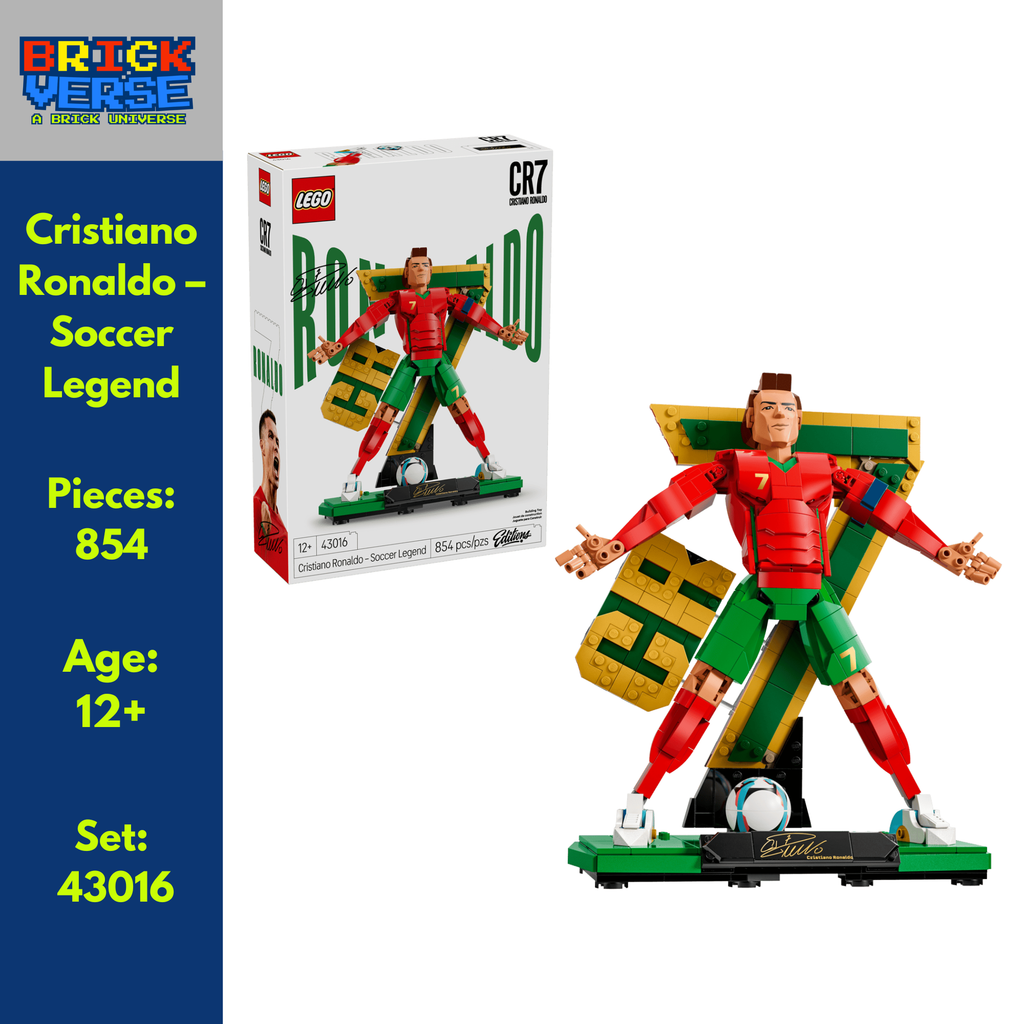 Cristiano Ronaldo Soccer Legend (43016) - LEGO® Editions - 854 Pieces