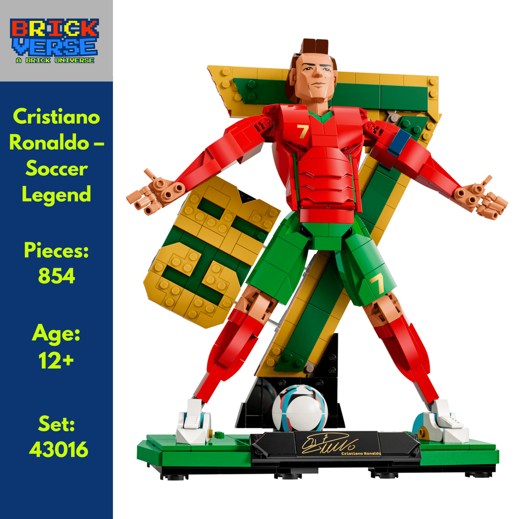 Cristiano Ronaldo Soccer Legend (43016) - LEGO® Editions - 854 Pieces