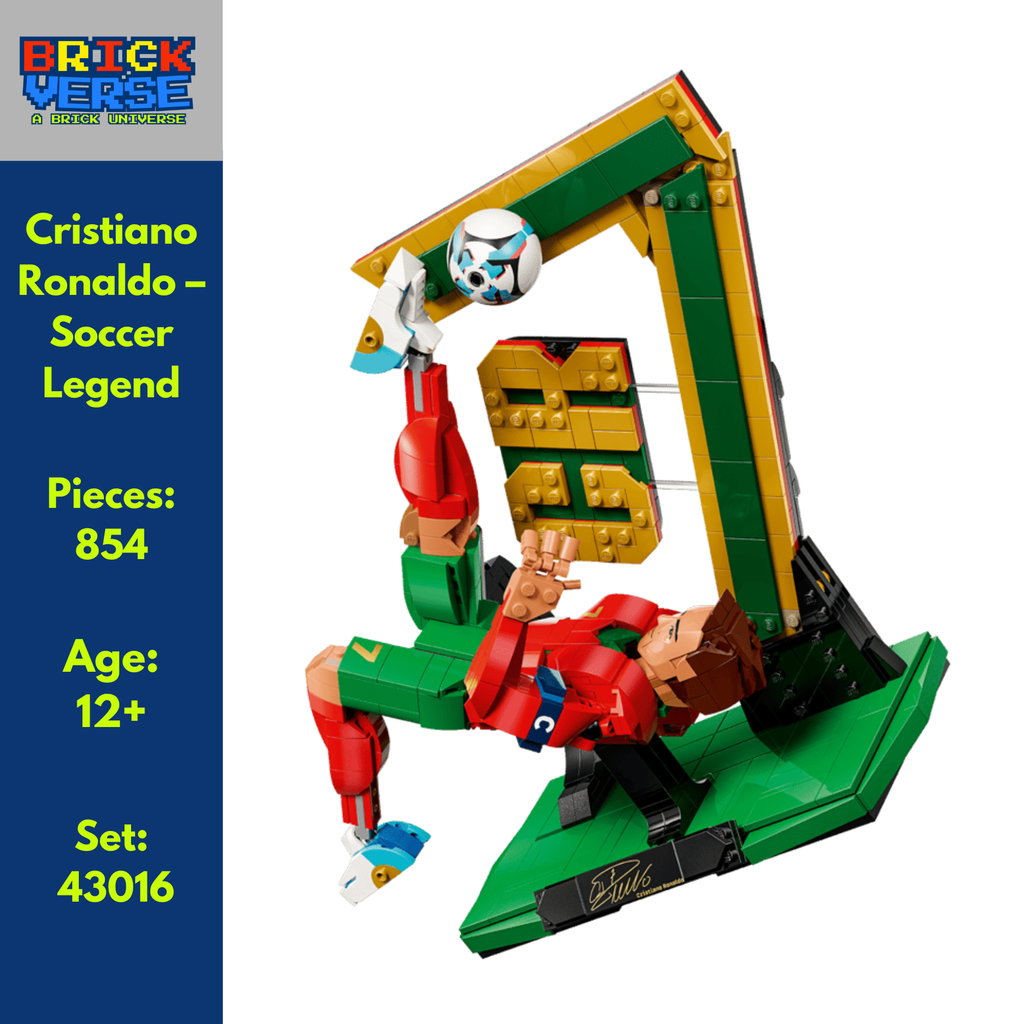 Cristiano Ronaldo Soccer Legend (43016) - LEGO® Editions - 854 Pieces