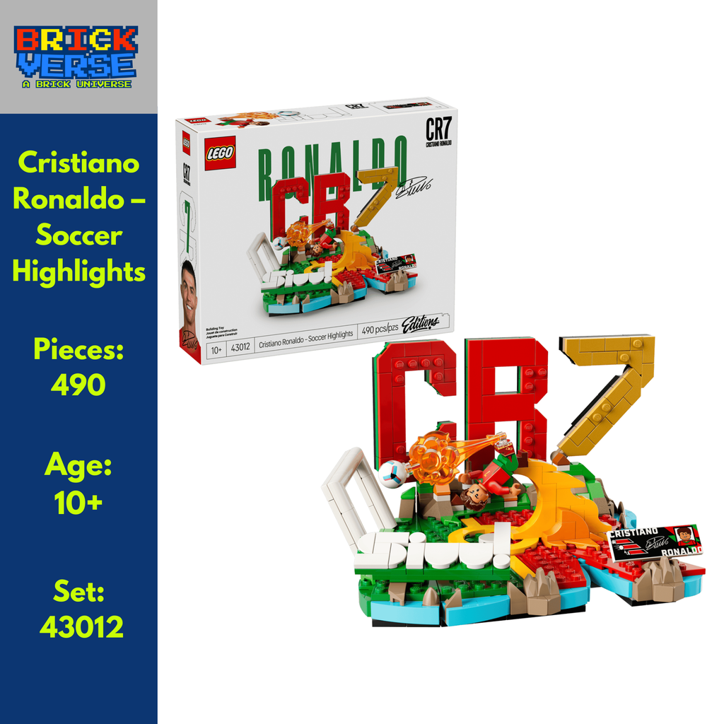Cristiano Ronaldo Soccer Highlights (43012) - LEGO® Editions - 410 Pieces