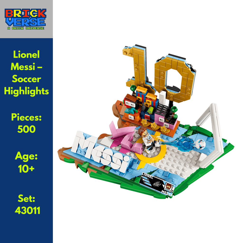 Lionel Messi Soccer Highlights (43011) - LEGO® Editions - 500 Pieces