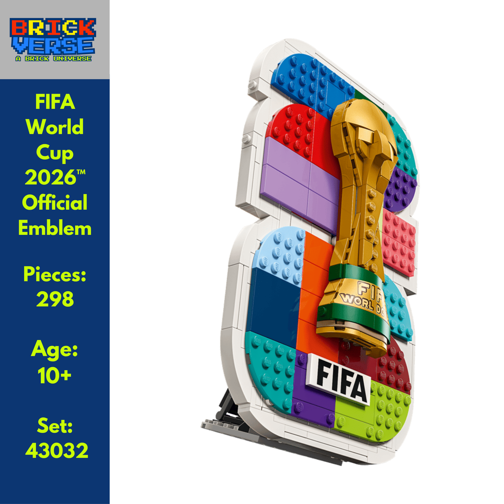 FIFA World Cup 2026™ Official Emblem (43032) - LEGO® Editions - 298 Pieces