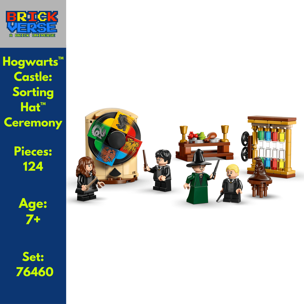 Hogwarts™ Castle: Sorting Hat™ Ceremony (76460) - Harry Potter™ - 124 Pieces