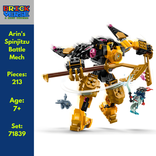 Arin's Spinjitzu Battle Mech (71839) - NINJAGO® - 213 Pieces