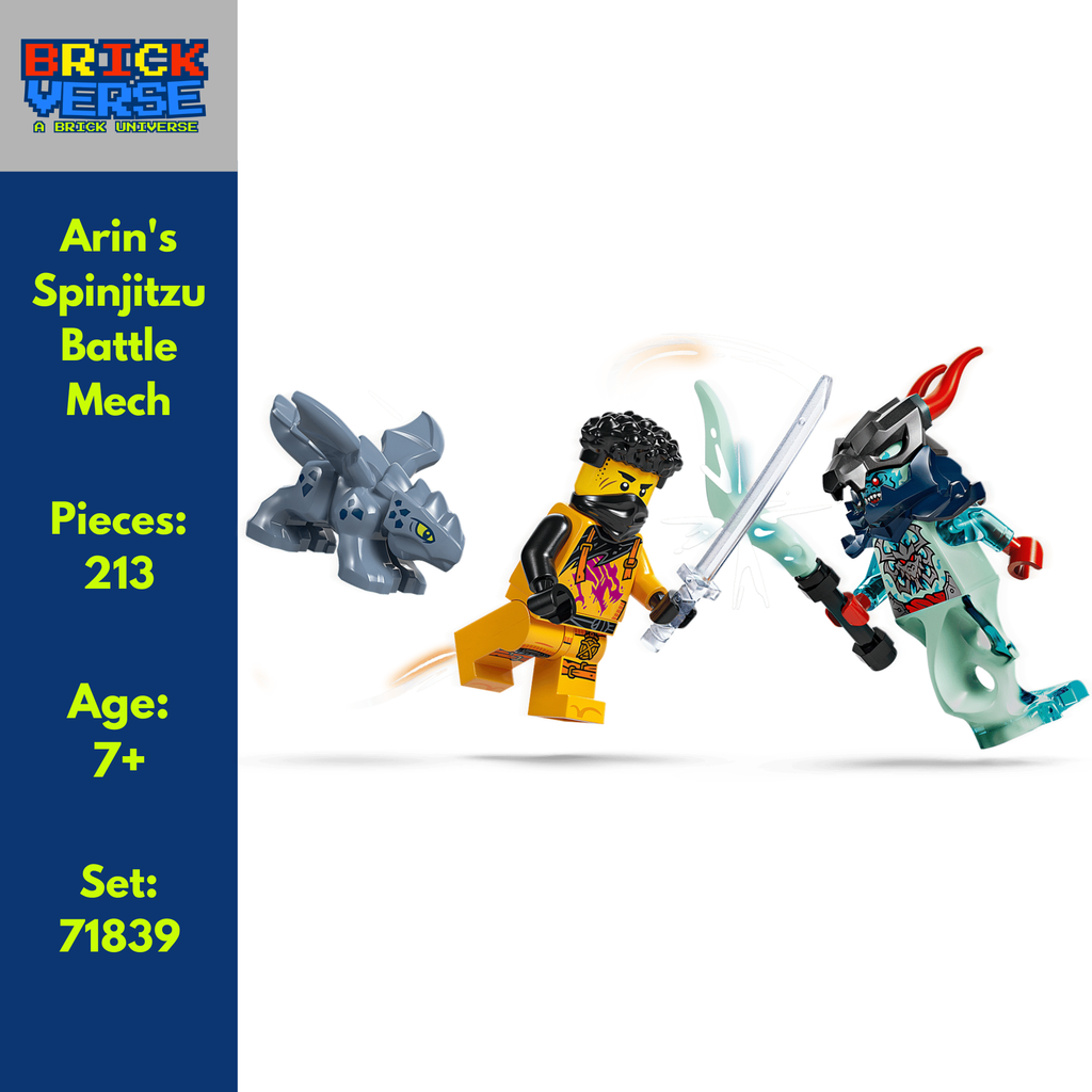 Arin's Spinjitzu Battle Mech (71839) - NINJAGO® - 213 Pieces