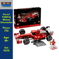 PREORDER - Ferrari F2004 & Michael Schumacher (11375) - LEGO® Icons - 735 Pieces