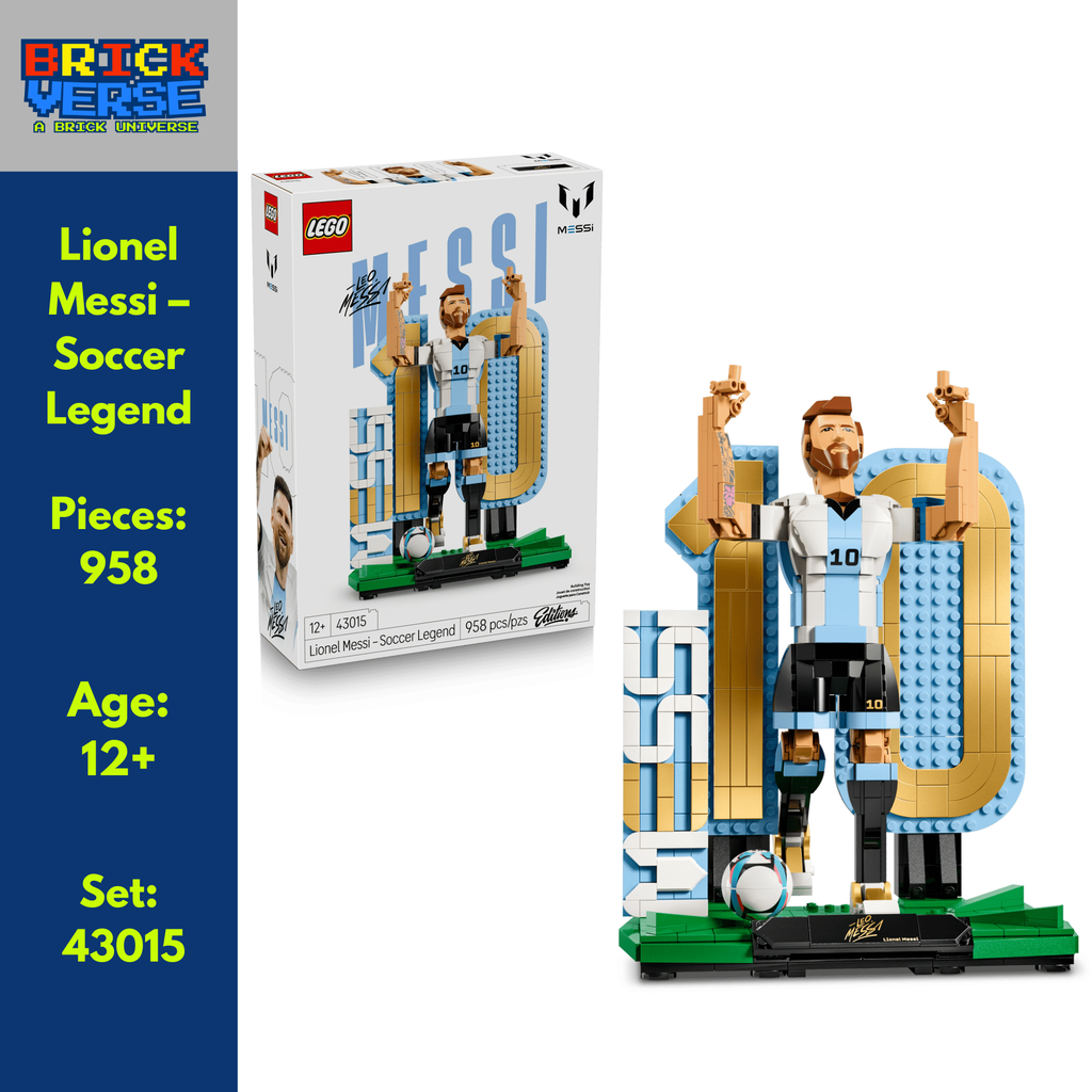 Lionel Messi Soccer Legend (43015) - LEGO® Editions - 958 Pieces