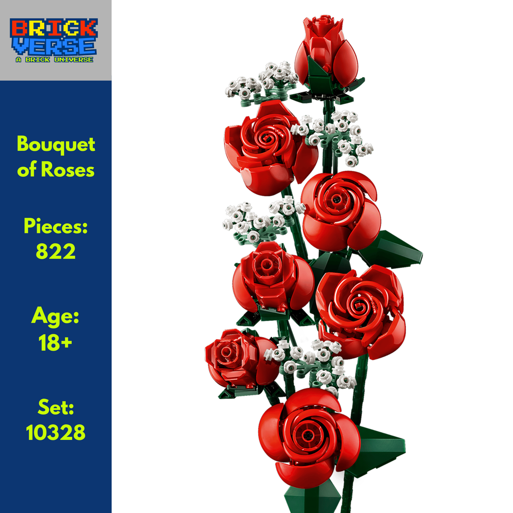 Bouquet of Roses (10328) - Botanicals - 822 Pieces