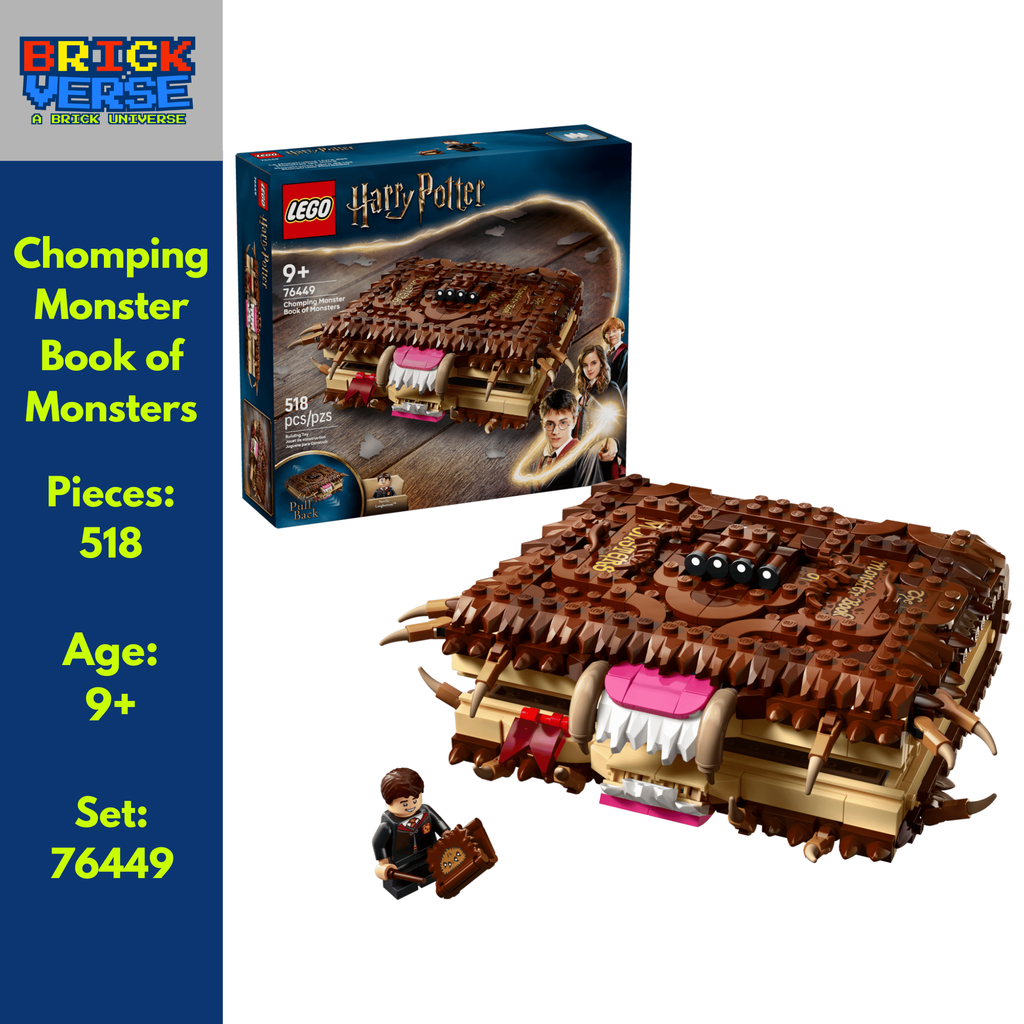 Chomping Monster Book of Monsters (76449) - Harry Potter™ - 518 Pieces