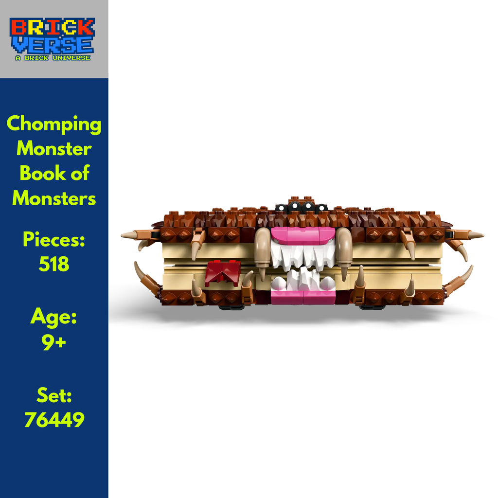 Chomping Monster Book of Monsters (76449) - Harry Potter™ - 518 Pieces