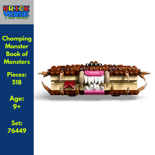 Chomping Monster Book of Monsters (76449) - Harry Potter™ - 518 Pieces