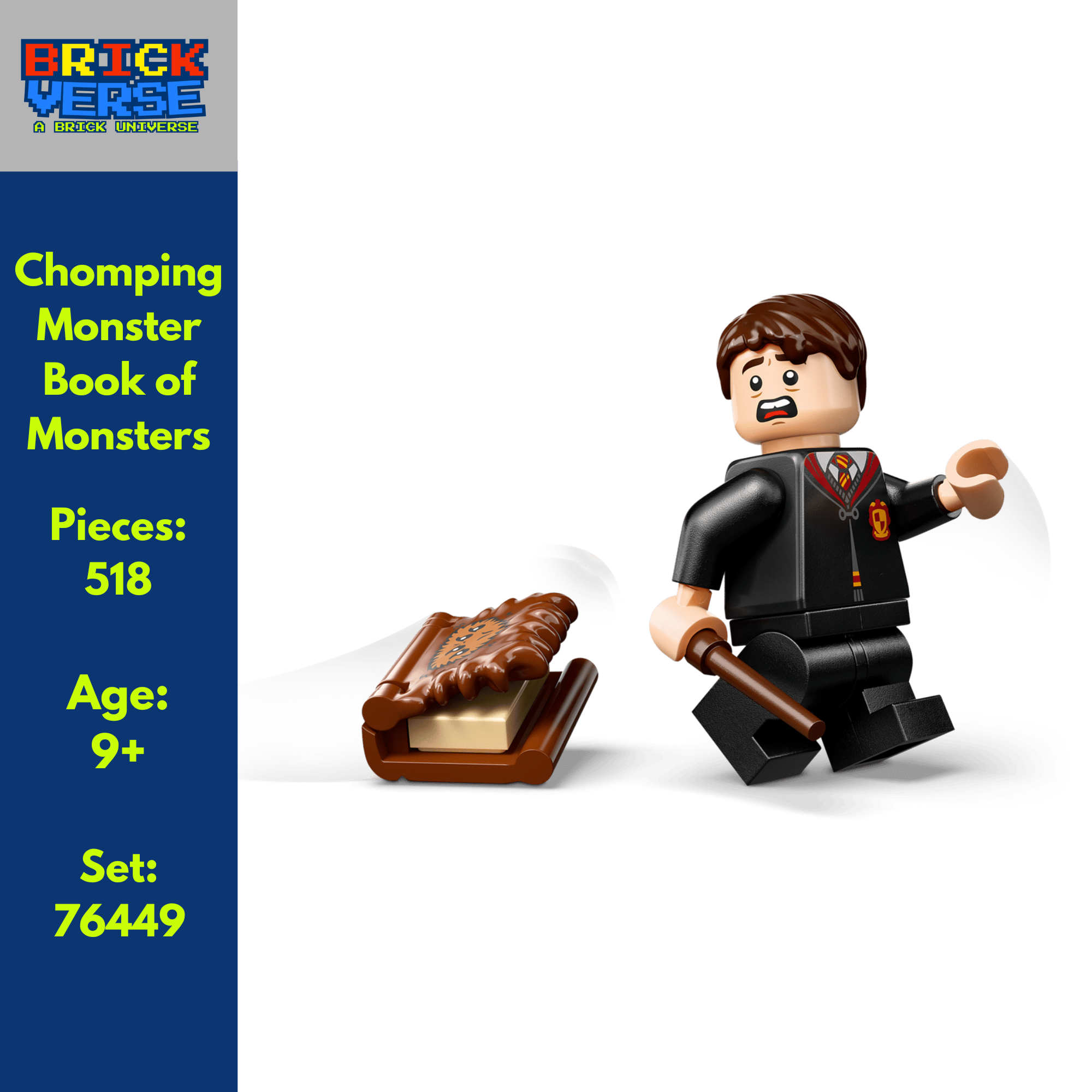 Chomping Monster Book of Monsters (76449) - Harry Potter™ - 518 Pieces