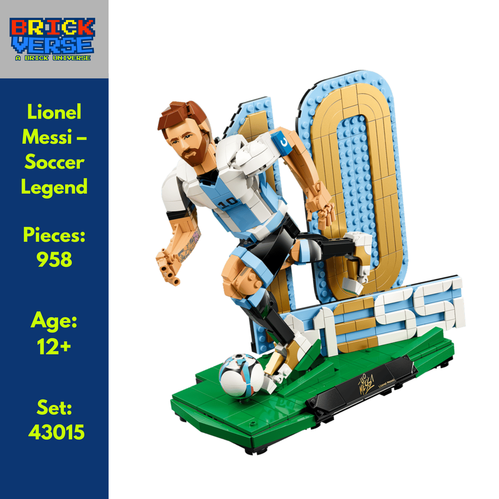 Lionel Messi Soccer Legend (43015) - LEGO® Editions - 958 Pieces
