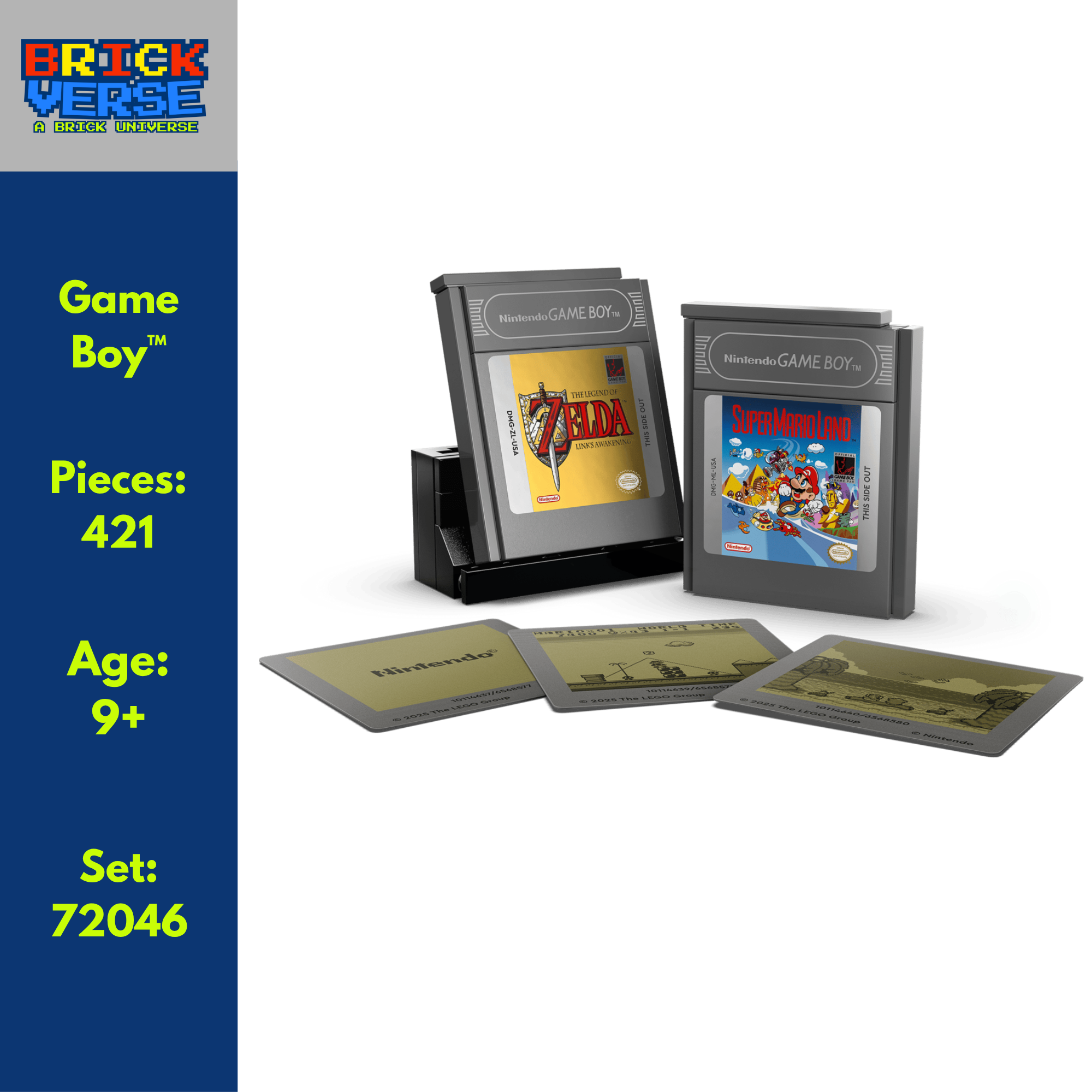 Game Boy™ (72046) - LEGO® Super Mario™ - 421 Pieces