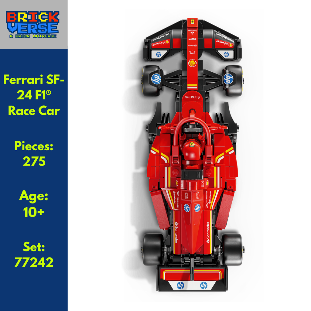 Ferrari SF-24 F1® Race Car (77242) - Speed Champions - 275 Pieces