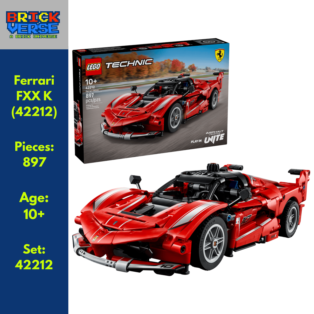 Ferrari FXX K (42212) - Technic™ - 897 Pieces